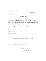 Ứng dụng công nghệ thông tin trong dạy học môn giáo dục công dân ở trường trung học phổ thông (qua khảo sát thực tế tại trường THPT diễn châu 5   huyện diễn châu   tỉnh nghệ an) 