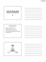 Bài giảng tài chính quốc tế   chương 4  quan hệ ngang bằng trong tài chính quốc tế