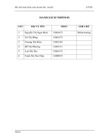 Kiểm toán doanh thu, chi phí trong hoạt động tài chính của một doanh nghiệp cụ thể 