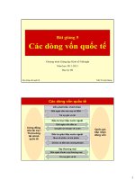 Bài giảng tài chính phát triển  bài 5   trần thị quế giang