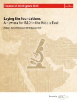 Laying the foundations a new era for rd in the middle east 