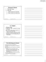 Bài giảng hóa sinh đại cương  chương 6   ths  phạm hồng hiếu