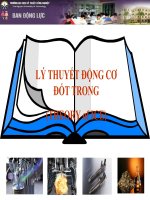 Lý thuyết động cơ đốt trong   đh kỹ thuật công nghiệp tp HCM