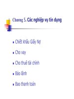 Bài giảng quản trị ngân hàng thương mại chương 5   đại học kinh tế quốc dân