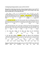 hướng dẫn bảng kê mua vào, bán ra  