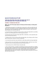 QUAN hệ THƯƠNG mại mỹ   VIỆT