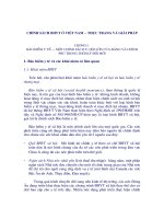 CHÍNH SÁCH BHYT ở VIỆT NAM THỰC TRẠNG và GIẢI PHÁP