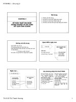 Bài giảng kế toán doanh nghiệp nâng cao  chương 3   cồ thị thanh hương 