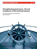 Strengthening governance, risk and compliance in the banking industry 