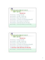 Bài giảng vật lý điện quang  chương 6   quang học sóng