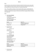 bài tập và đáp án kiểm toán phần 3 