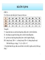 Bài tập tham khảo kế toán ngân hàng