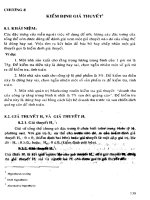 Giáo trình lý thuyết thống kê  phần 2   hà văn sơn (chủ biên)