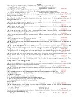 ôn tập hóa học hữu cơ 