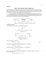 Chương 2  PHÂN TÍCH TRONG MIỀN THỜI GIAN