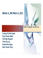Thuyết trình  những yếu tố ảnh hưởng đến việc định giá phát hành cổ phiếu thấp hơn giá thị trường