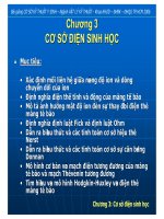 Bài giảng cơ sở kỹ thuật y sinh  chương 3   TS  huỳnh quang linh 