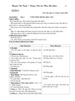 thiết kế bài giảng tập đạo đức tuần 3