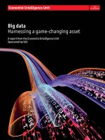 Big data harnessing a game changing asset 