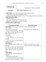 thiết kế bài giảng đạo đức tuần 10