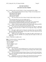 Bài tập kế toán tài chính  chương 3   GV  ths  trương văn khánh 