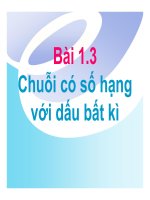 Bài giảng toán cao cấp 2  bài 1 3