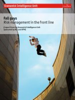Fall guys risk management in the front line 