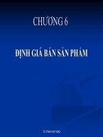 Bài giảng kế toán quản trị  chương 6   TS  trần văn tùng