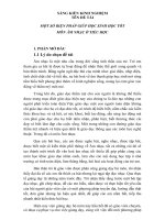 skkn một số biện pháp giúp học sinh học tốt môn âm nhạc ở tiểu học