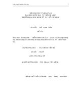 hoàn thiện chương trình thẩm định dự án tại các ngân hàng thương mại nhằm nâng cao chất lượng tín dụng trong điều kiện của nền kinh tế hiện nay