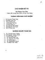 Cơ sở lý thuyết tính toán phần dẫn dòng, lựa chọn thông số thiết kế bơm HT 145