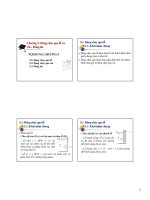 Bài giảng thủy lực môi trường  chương 5   GV  trần đức thảo