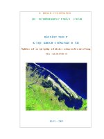 Nghiên cứu đề xuất giải pháp ổn định các cửa sông ven biển miền trung