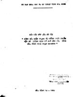 Đánh giá hiện trạng và hướng phát triển một số ngành kinh tế chủ yếu của tỉnh hòa bình giai đoạn 1992 2000