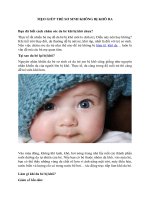 Mẹo giúp trẻ sơ sinh không bị khô da