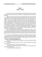 Nghiên cứu thống kê khảo sát một số bệnh lý cột sống thắt lưng thường gặp bằng hình ảnh xquang tại BVĐK tuy an trong 6 tháng đầu năm 2012