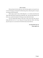 Đánh giá chất lượng dịch vụ khám chữa bệnh tại bệnh viện đa khoa tỉnh thừa thiên huế