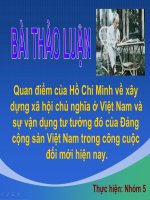 slide tư tưởng hồ chí minh 