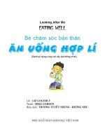 Bé chăm sóc bản thân Ăn uống hợp lý (Eating well)