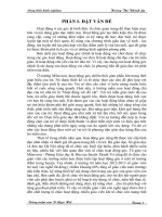 Kinh nghiệm chỉ đạo giáo viên nâng cao chất lượng hoạt động góc cho trẻ ở trường mầm non B xã Ngọc Hồi”