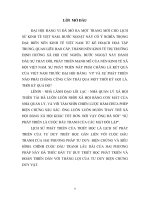 Tiểu luận triết học  quy luật sự thống nhất biện chứng giữa các mặt đối lập