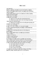 Vốn lưu động và một số biện pháp nâng cao hiệu quả sử dụng vốn lưu động của Công ty cổ phần dệt 10-10