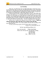 Thiết kế đồng hồ thời gian thực hiển thị LCD sử dụng cổng nối tiếp