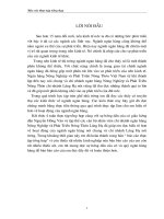 Báo cáo thực tập tổng hợp hoạt động của ngân hàng nông nghiệp và phát triển nông thôn chi nhánh Láng Hạ