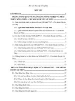 Báo Cáo Thực Tập Chuyên Nghành Tài Chính Ngân Hàng