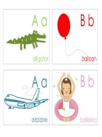 alphabet flashcards by jill