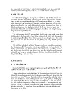 ĐA DẠNG HÌNH THỨC HOẠT ĐỘNG NGOÀI GIỜ lên lớp QUA CHỦ đề “THANH NIÊN với VIỆC GIỮ gìn bản sắc văn hóa dân tộc”