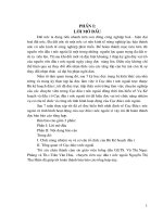 Báo cáo thực tập về hoạt động của Cục đầu tư nước ngoài