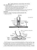 modun hàn TIG cơ bản cao đẳng nghề