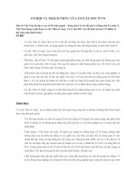 CƠ hội và THÁCH THỨC của cơ cấu DSV ở VN